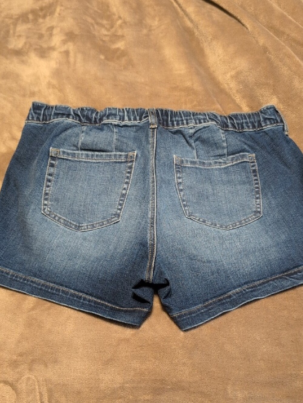 Torrid Denim Drawstring Women’s Shorts - Blue-Size 00 - Picture 4 of 6